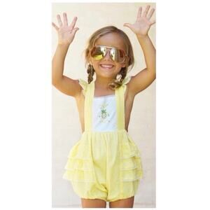 Well Dressed Wolf Pineapple Grace Bubble Baby Size 6 Months NWT